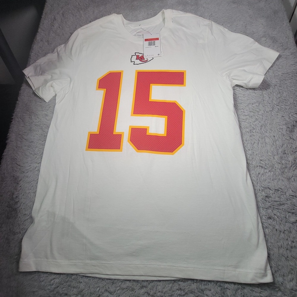 Nike Patrick Mahomes Number 15 Jersey T-Shirt KC Kansas City Chiefs Large (Read)